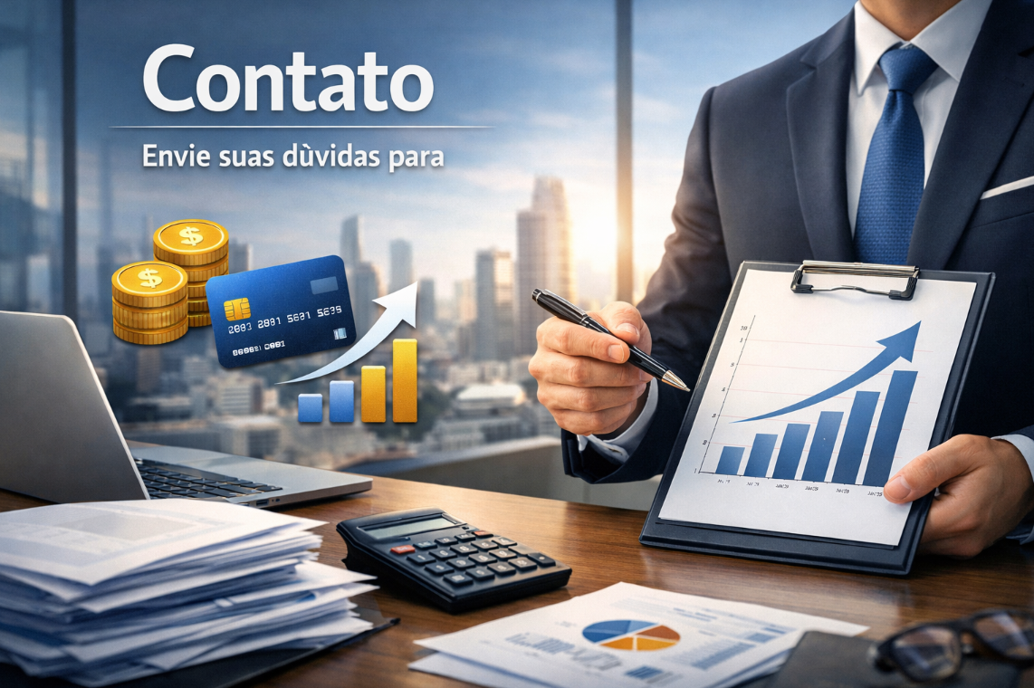 Família usando computador para contato